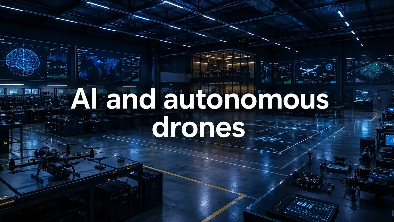 AI and autonomous drones