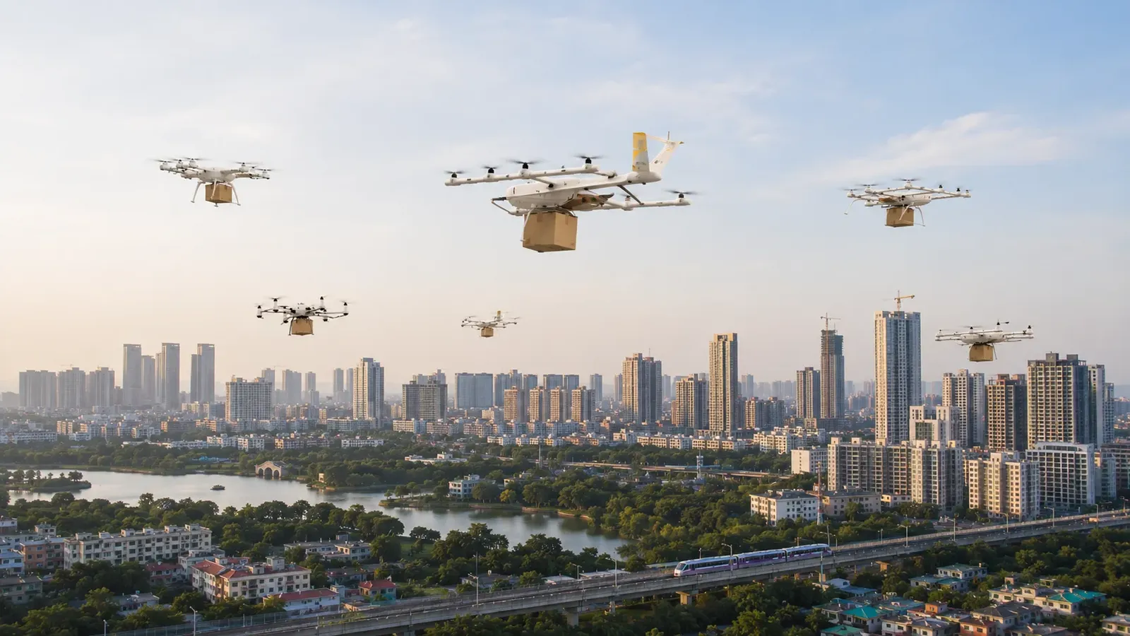 Drone delivery in India