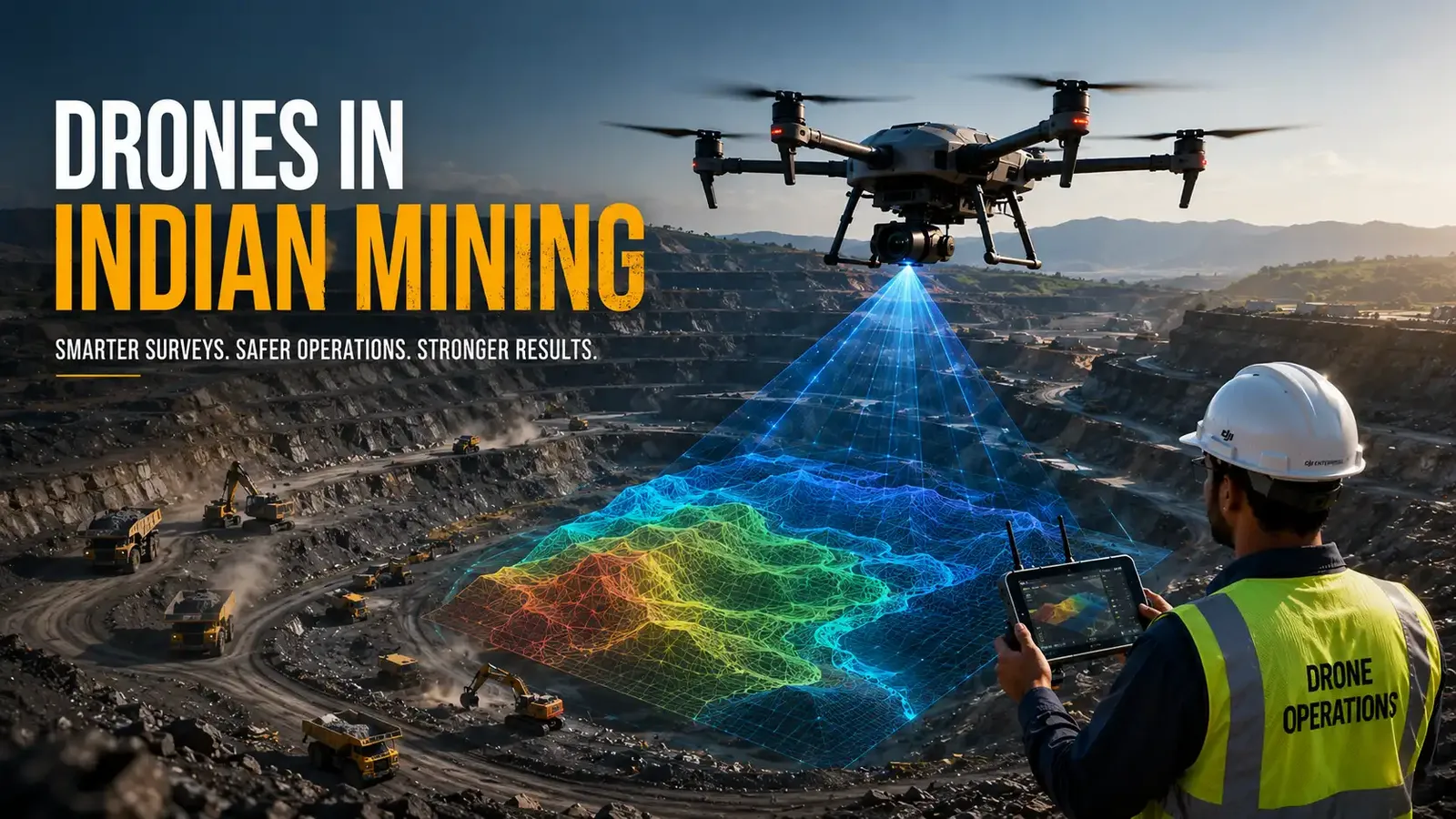 Drones in Indian mining