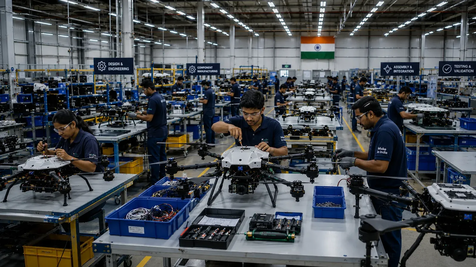 India's Push for Drone Manufacturing Self-Reliance