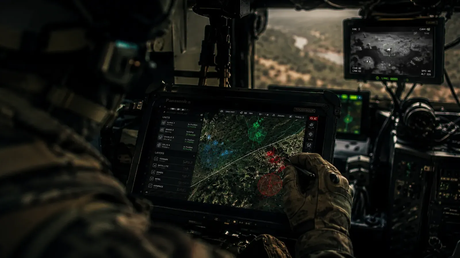 Mapping AI battle management