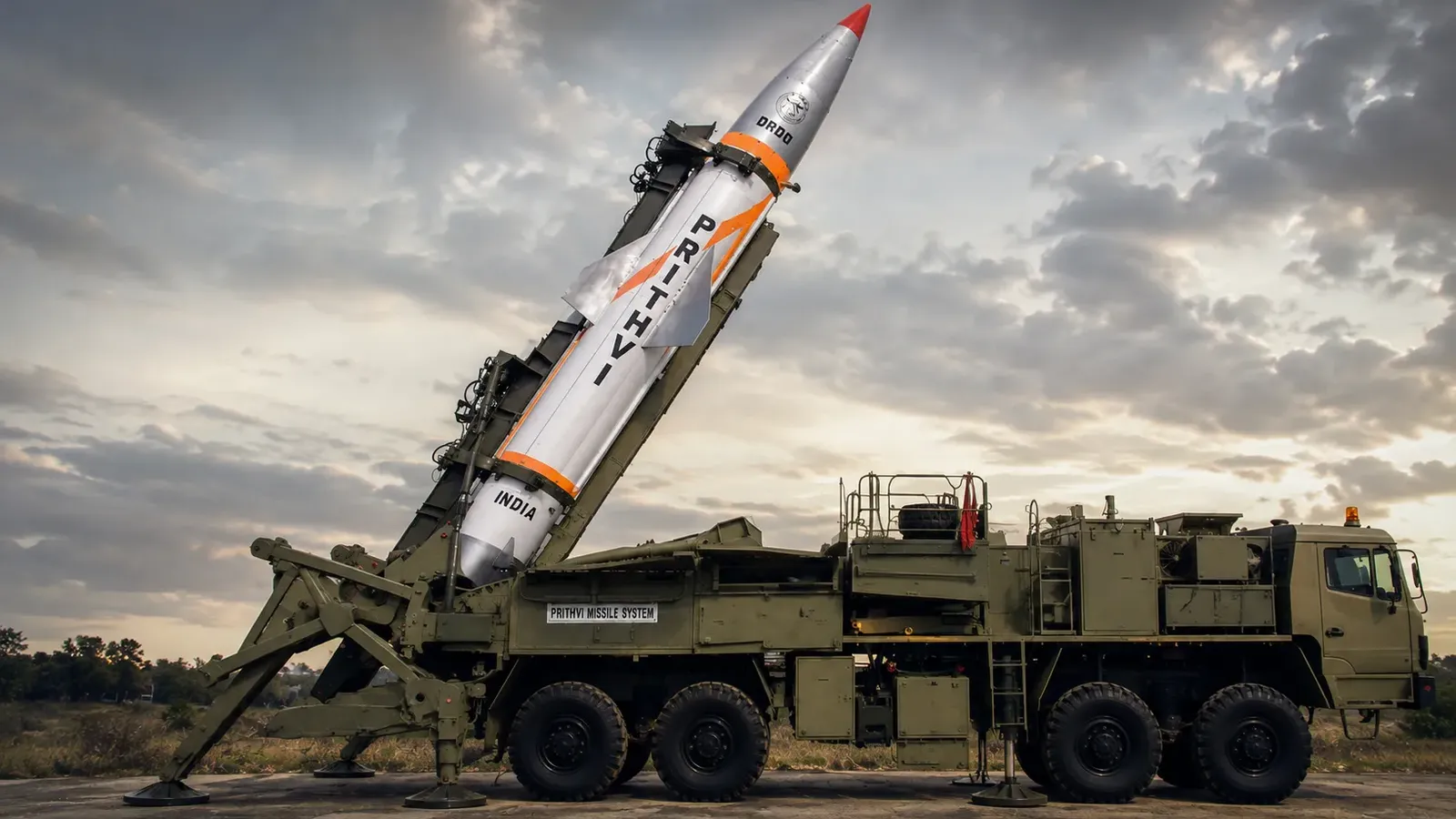 The Prithvi missile is India's first indigenous short-range ballistic missile